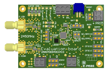 RF Evaluation Board for the AEM30940 (2.4-2.5 GHz)